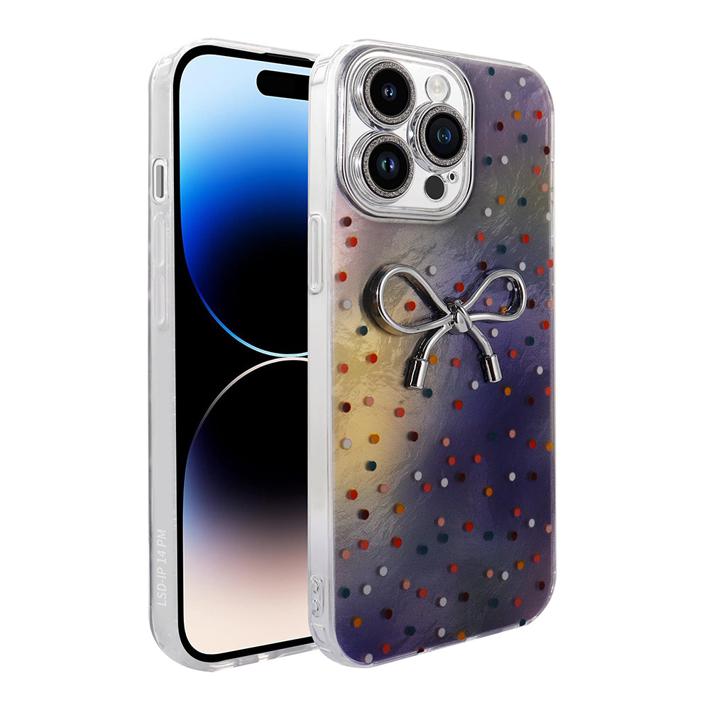 Apple iPhone 14 Pro Max Kılıf Kamera Korumalı Figürlü Zore Ponti Silikon Kapak