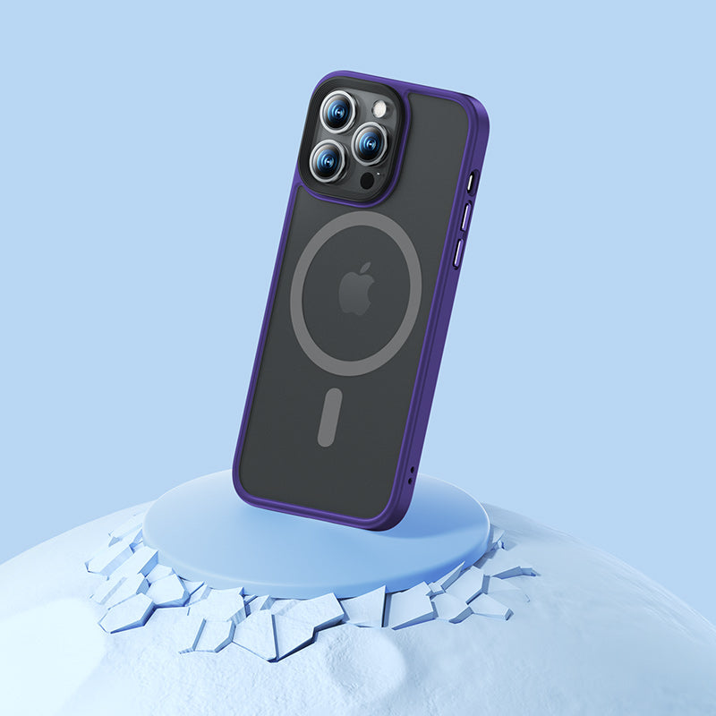 Apple iPhone 14 Pro Max Kılıf M-safe Şarj Özellikli Benks Mist Hybrid Kapak