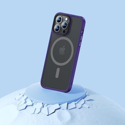 Apple iPhone 14 Pro Max Kılıf M-safe Şarj Özellikli Benks Mist Hybrid Kapak