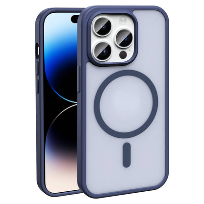 Apple iPhone 14 Pro Max Kılıf M-safe Şarj Özellikli Mat Arka Yüzey Zore Sio Kapak