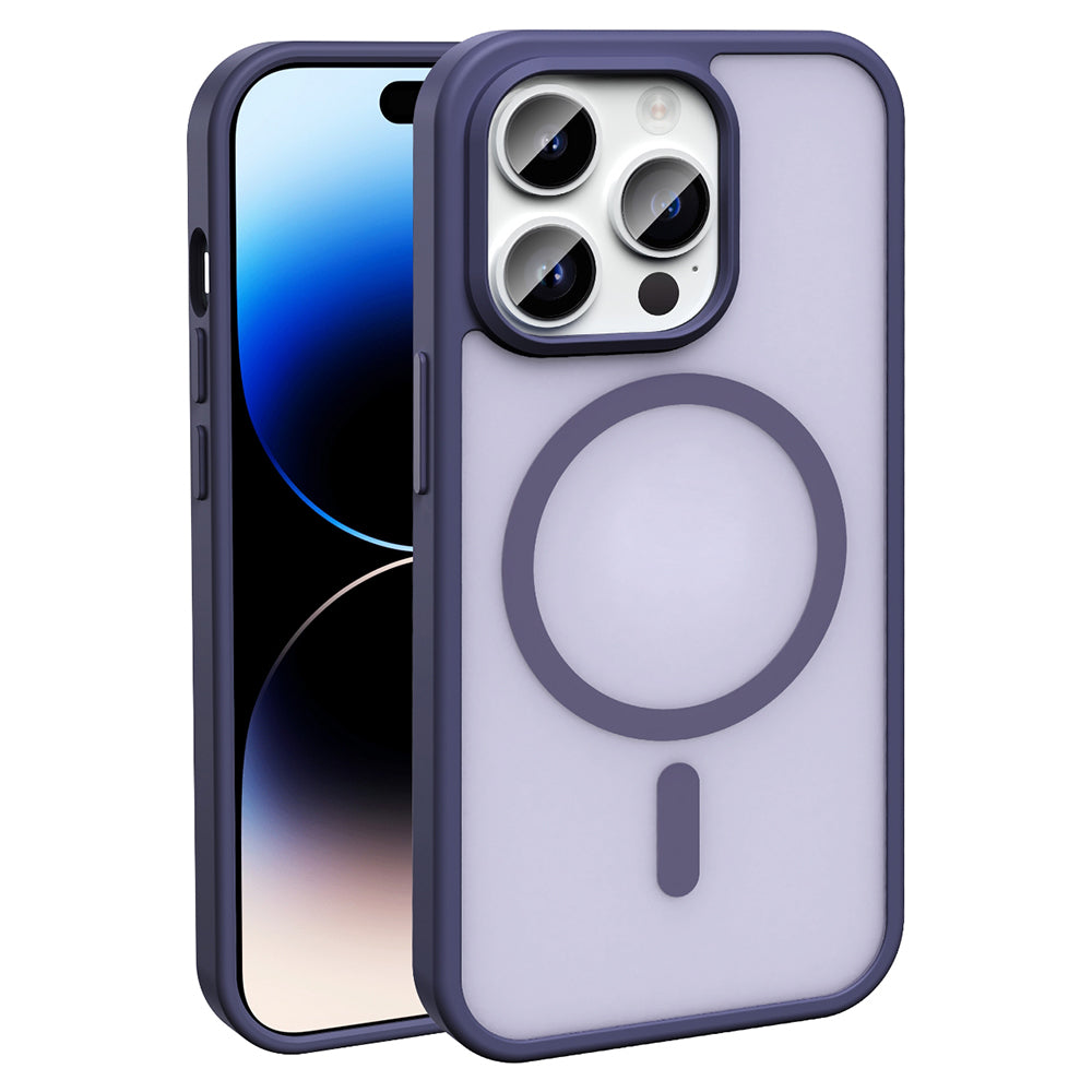 Apple iPhone 14 Pro Max Kılıf M-safe Şarj Özellikli Mat Arka Yüzey Zore Sio Kapak