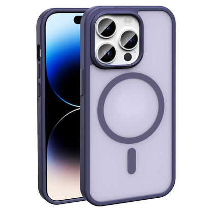 Apple iPhone 14 Pro Max Kılıf M-safe Şarj Özellikli Mat Arka Yüzey Zore Sio Kapak