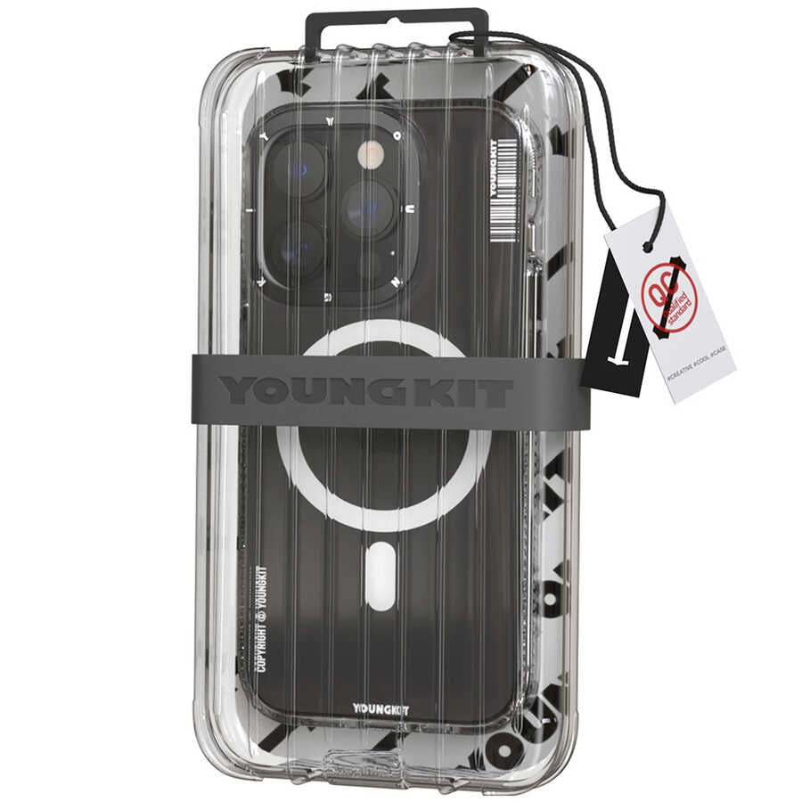 Apple iPhone 14 Pro Max Kılıf M-safe Şarj Özellikli YoungKit Exquisite Serisi Kapak