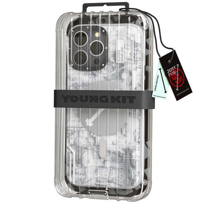 Apple iPhone 14 Pro Max Kılıf M-safe Şarj Özellikli YoungKit Technology Serisi Kapak