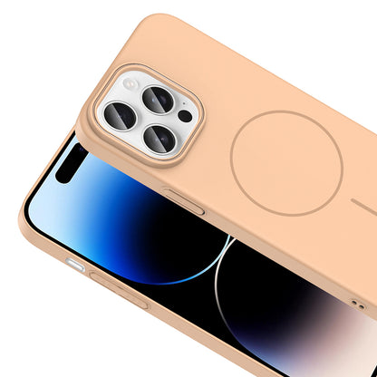 Apple iPhone 14 Pro Max Kılıf M-safe Şarj Özellikli Zore Ruby Sert Kapak