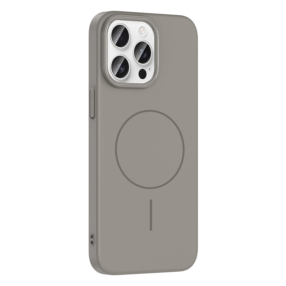 Apple iPhone 14 Pro Max Kılıf M-safe Şarj Özellikli Zore Ruby Sert Kapak