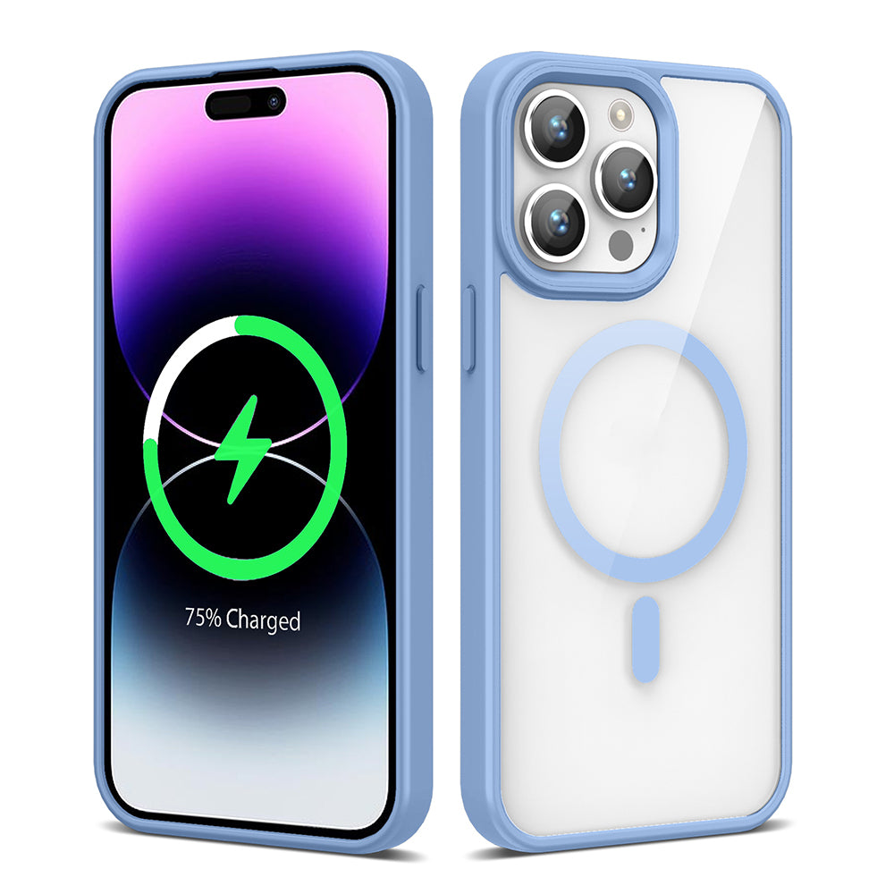 Apple iPhone 14 Pro Max Kılıf M-safe Wireless Şarj Özellikli Silikon Zore Ege Kapak