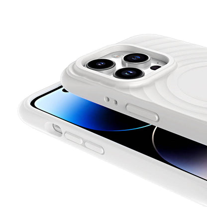 Apple iPhone 14 Pro Max M-safe Şarj Özellikli Airbagli Mat Görünümlü Zore Hepi Kapak