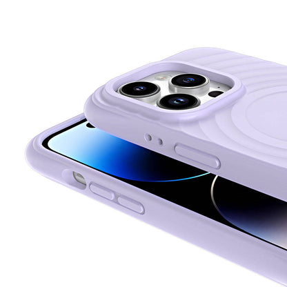 Apple iPhone 14 Pro Max M-safe Şarj Özellikli Airbagli Mat Görünümlü Zore Hepi Kapak