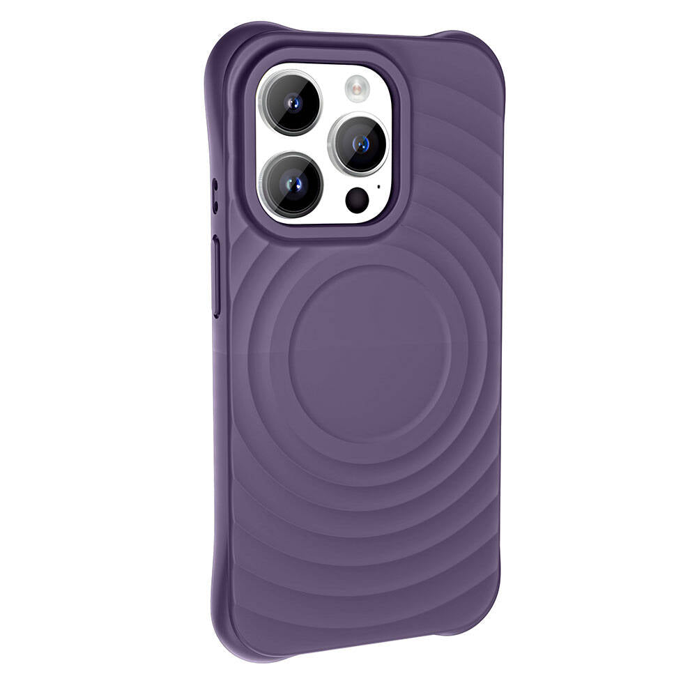 Apple iPhone 14 Pro Max M-safe Şarj Özellikli Airbagli Mat Görünümlü Zore Hepi Kapak