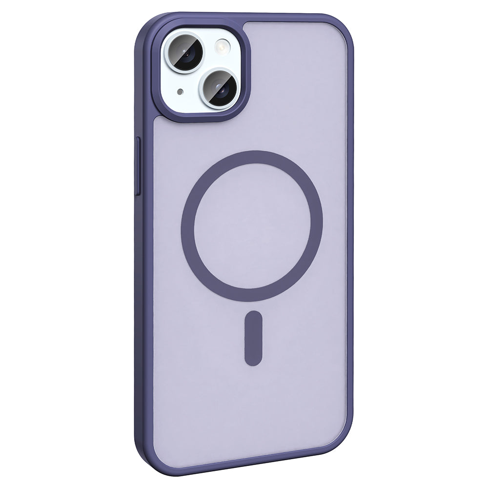 Apple iPhone 15 Kılıf M-safe Şarj Özellikli Mat Arka Yüzey Zore Sio Kapak