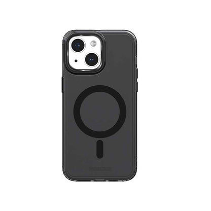 Apple iPhone 15 Kılıf M-safe Şarj Özellikli Saydam Arka Yüzey Recci Crystal Color Serisi Kapak