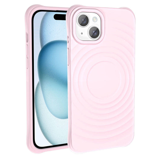 Apple iPhone 15 M-safe Şarj Özellikli Airbagli Mat Görünümlü Zore Hepi Kapak