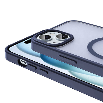 Apple iPhone 15 Plus Kılıf M-safe Şarj Özellikli Mat Arka Yüzey Zore Sio Kapak