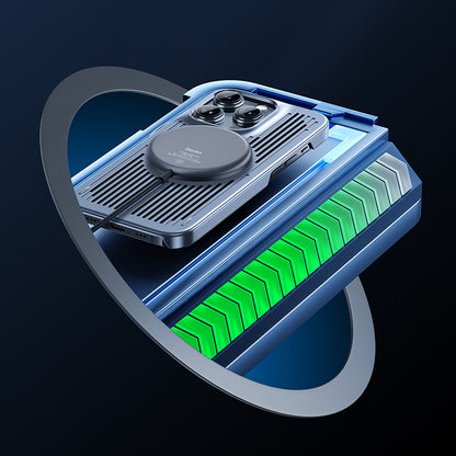 Apple iPhone 15 Plus Kılıf M-safe Şarj ve Soğutucu Özellikli Benks Biliz Kapak