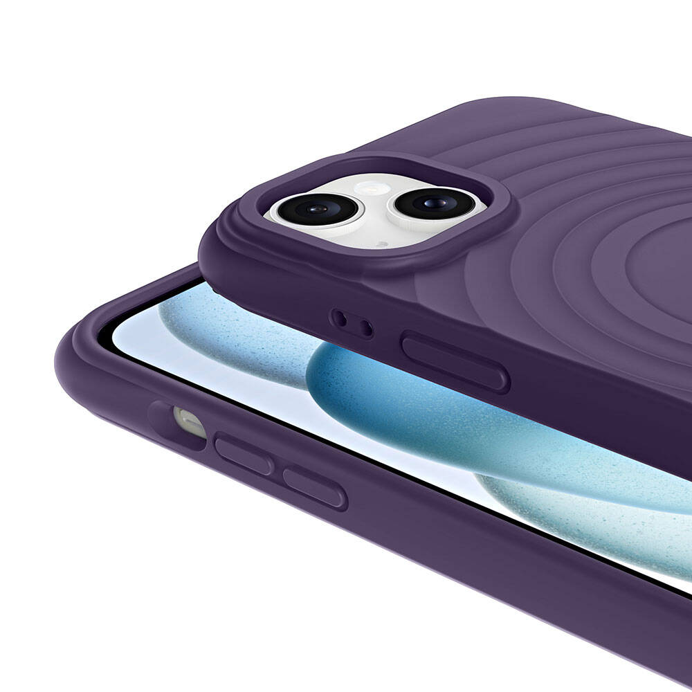 Apple iPhone 15 Plus M-safe Şarj Özellikli Airbagli Mat Görünümlü Zore Hepi Kapak