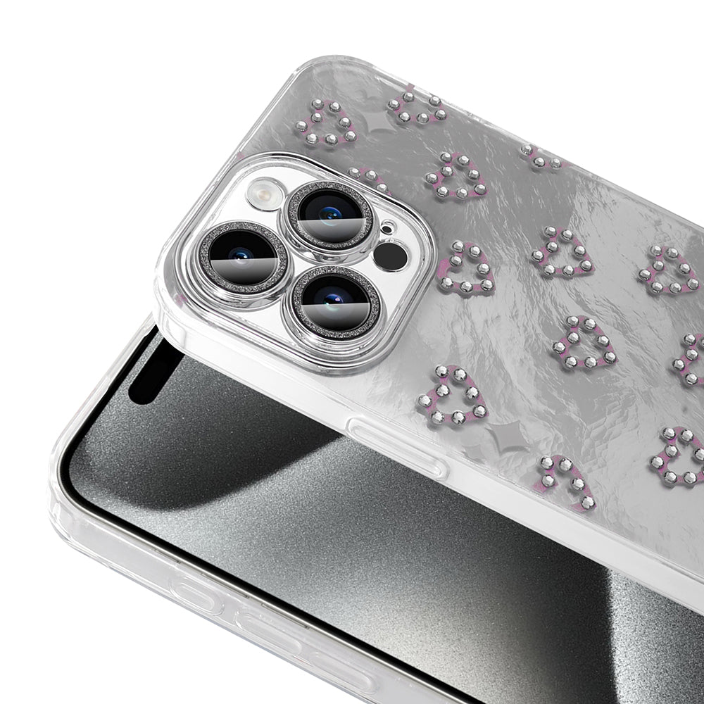 Apple iPhone 15 Pro Kılıf Kamera Korumalı Figürlü Zore Ponti Silikon Kapak