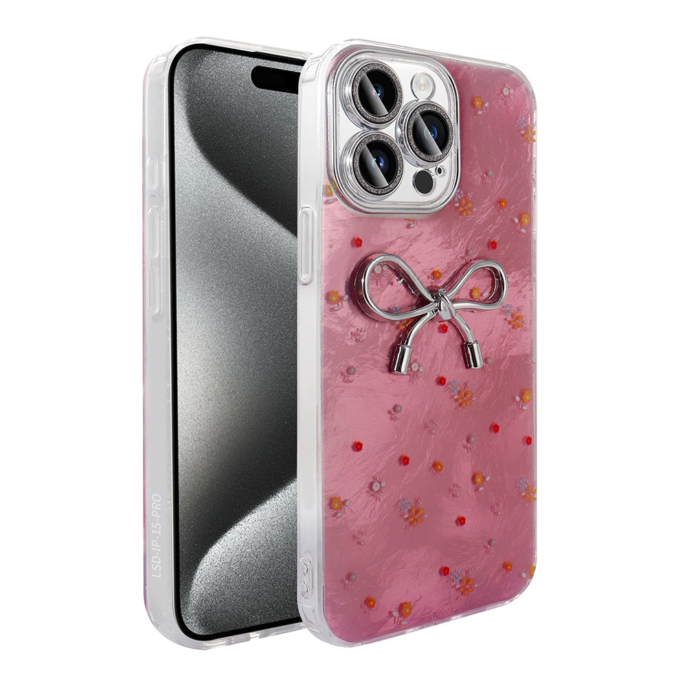 Apple iPhone 15 Pro Kılıf Kamera Korumalı Figürlü Zore Ponti Silikon Kapak