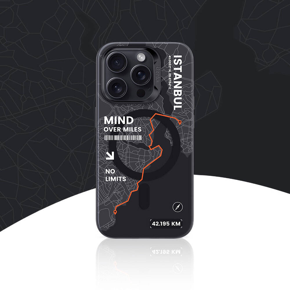 Apple iPhone 15 Pro Kılıf M-safe Şarj Özellikli Benks City Serisi Kapak