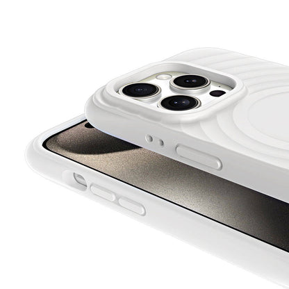 Apple iPhone 15 Pro M-safe Şarj Özellikli Airbagli Mat Görünümlü Zore Hepi Kapak