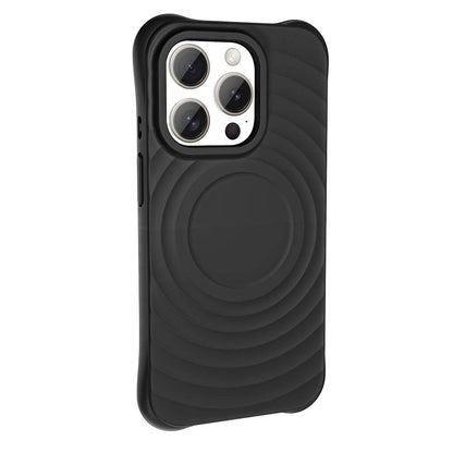 Apple iPhone 15 Pro M-safe Şarj Özellikli Airbagli Mat Görünümlü Zore Hepi Kapak