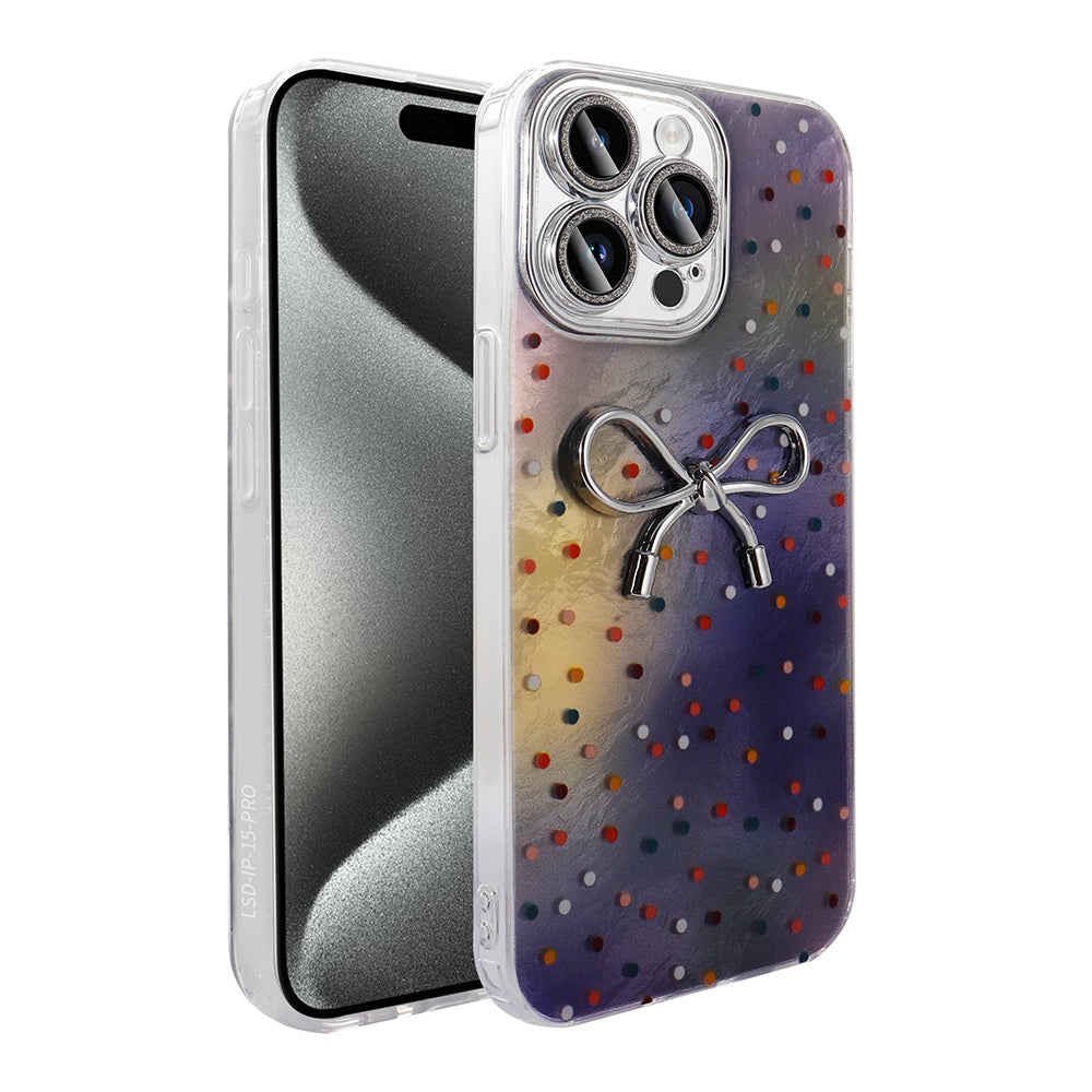 Apple iPhone 15 Pro Max Kılıf Kamera Korumalı Figürlü Zore Ponti Silikon Kapak