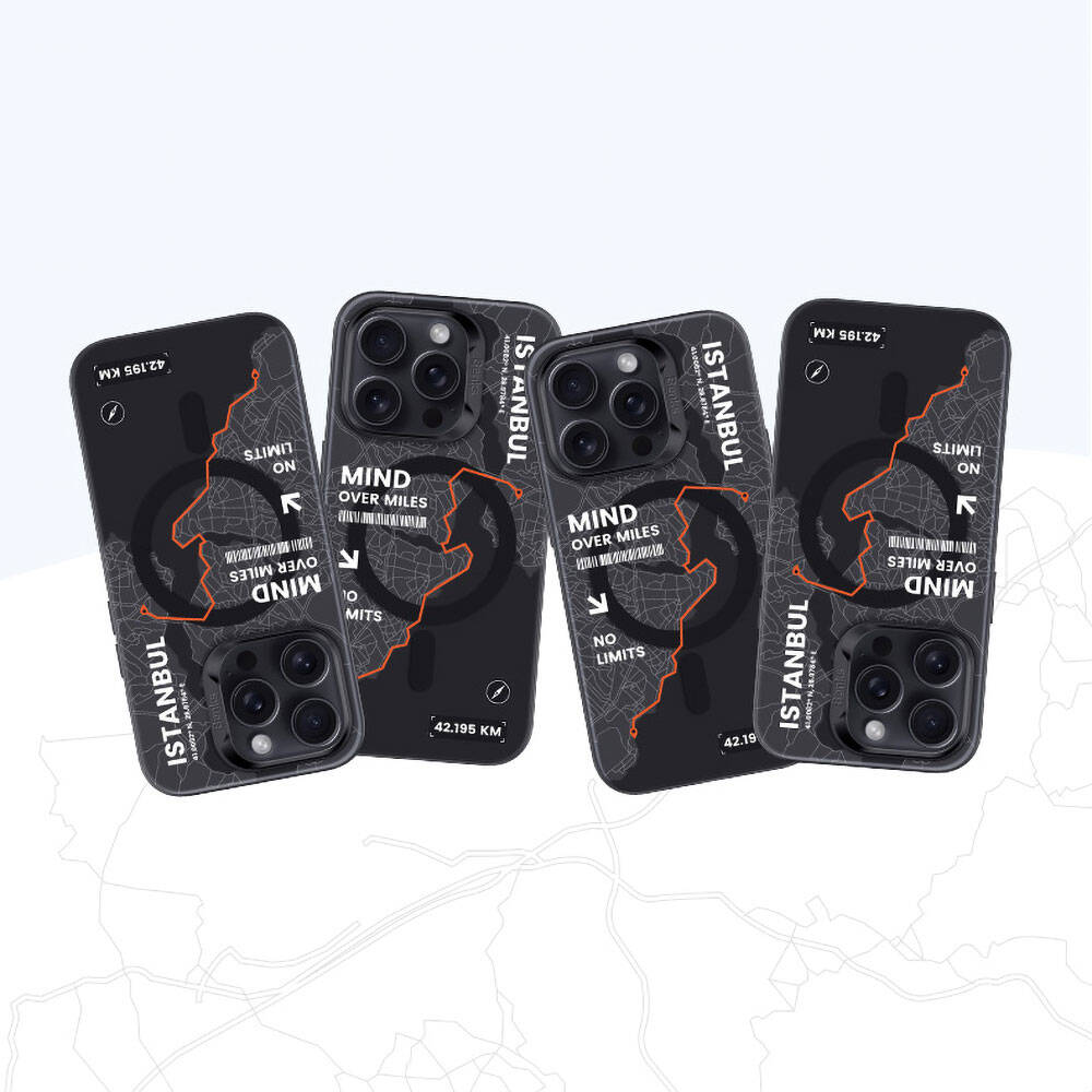 Apple iPhone 15 Pro Max Kılıf M-safe Şarj Özellikli Benks City Serisi Kapak