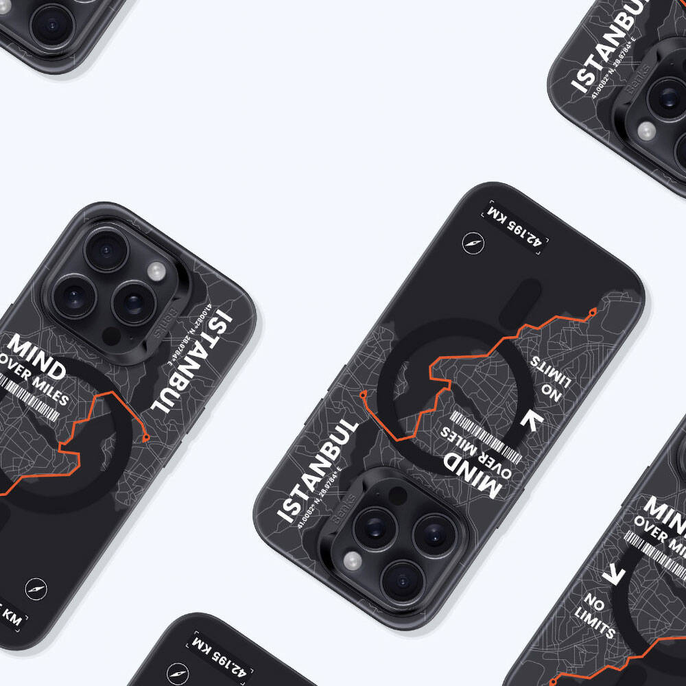 Apple iPhone 15 Pro Max Kılıf M-safe Şarj Özellikli Benks City Serisi Kapak