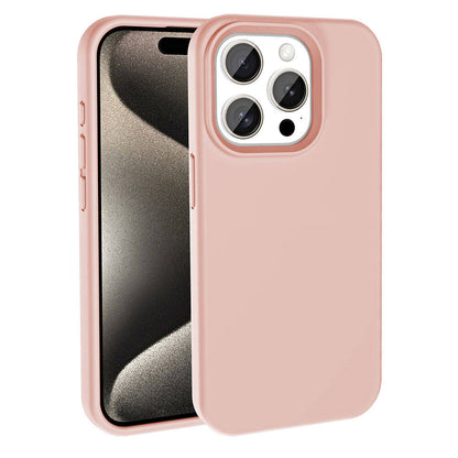 Apple iPhone 15 Pro Max Kılıf M-safe Şarj Özellikli Sıvı Teknolojili Silinebilir Sert Zore Kivi Kapak