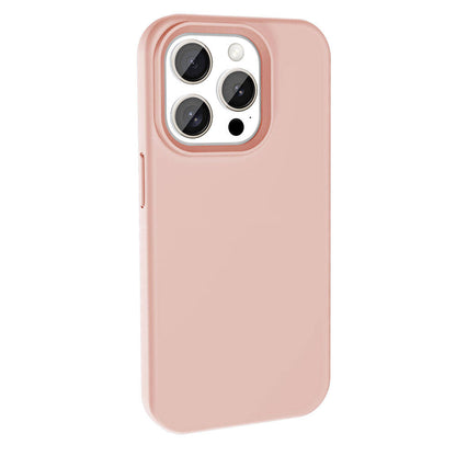 Apple iPhone 15 Pro Max Kılıf M-safe Şarj Özellikli Sıvı Teknolojili Silinebilir Sert Zore Kivi Kapak