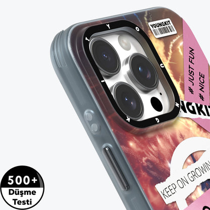 Apple iPhone 15 Pro Max Kılıf M-safe Şarj Özellikli Youngkit A-City Serisi Kapak