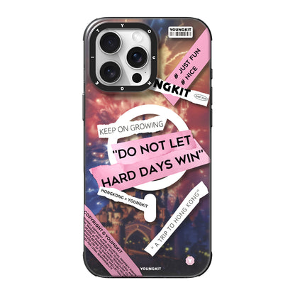 Apple iPhone 15 Pro Max Kılıf M-safe Şarj Özellikli Youngkit A-City Serisi Kapak