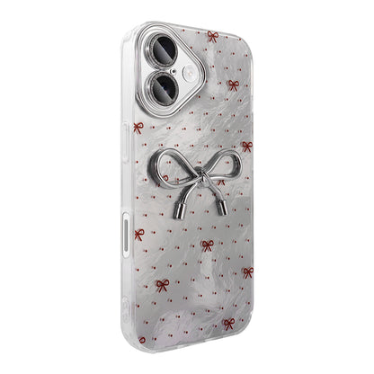 Apple iPhone 16 Kılıf Kamera Korumalı Figürlü Zore Ponti Silikon Kapak