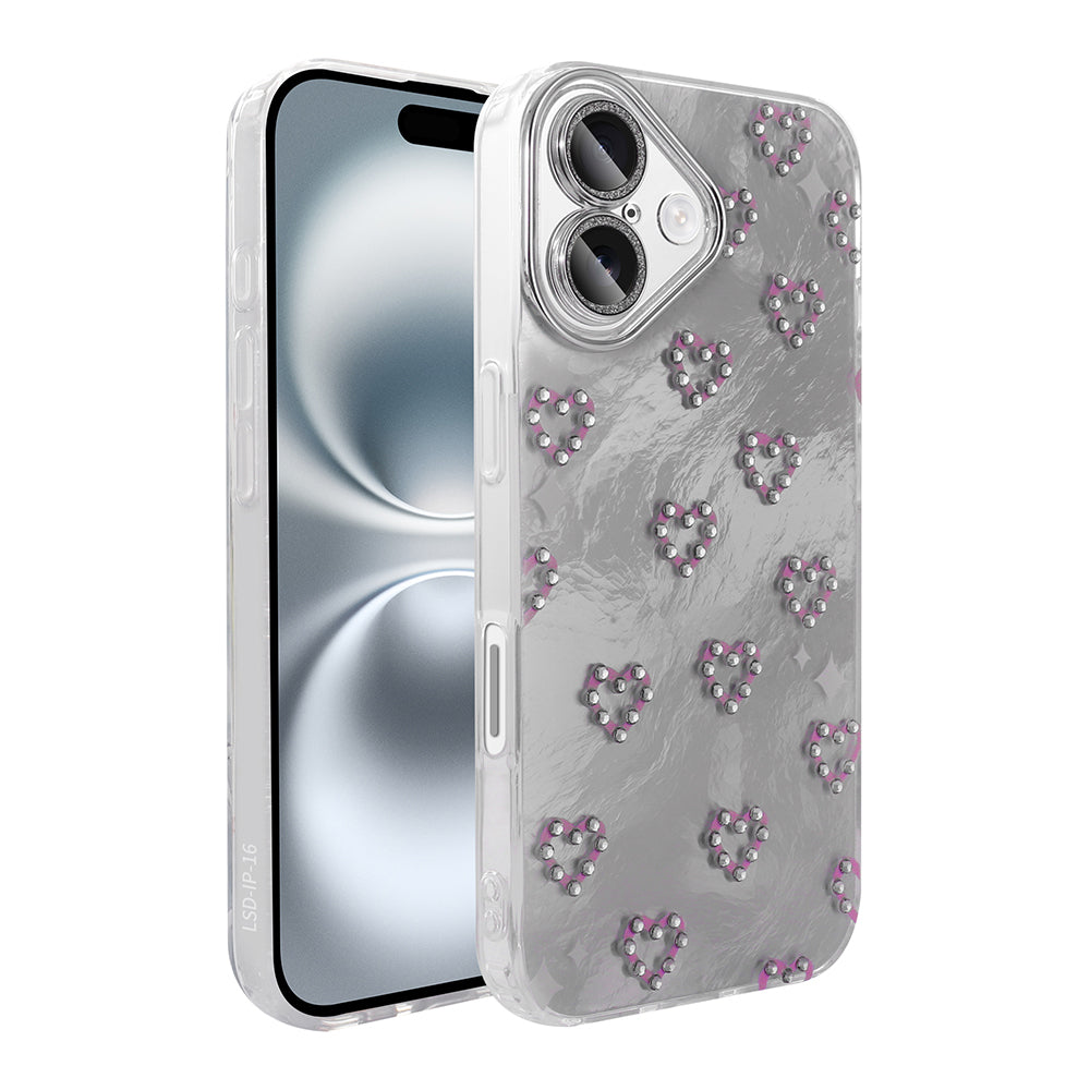 Apple iPhone 16 Kılıf Kamera Korumalı Figürlü Zore Ponti Silikon Kapak