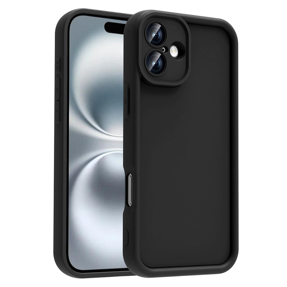 Apple iPhone 16 Kılıf Kamera Korumalı Zore Ananas Kapak