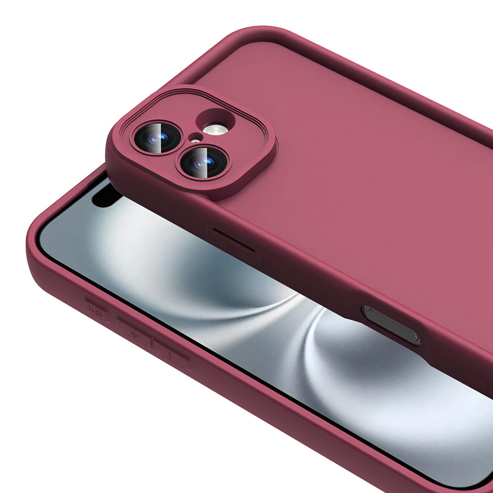 Apple iPhone 16 Kılıf Kamera Korumalı Zore Ananas Kapak