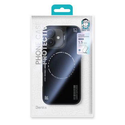 Apple iPhone 16 Kılıf M-safe Şarj Özellikli Benks Dynamic Basis Kapak