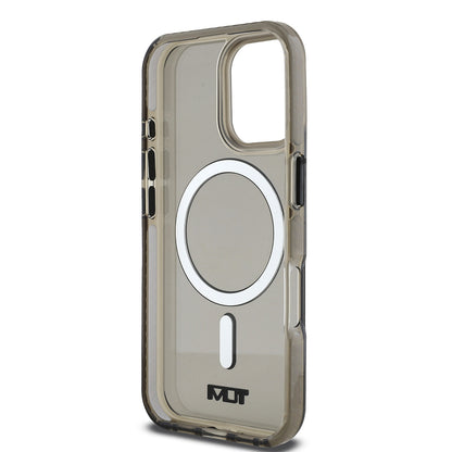 Apple iPhone 16 Kılıf TUMI Orjinal Lisanslı M-safe Şarj Özellikli Airbagli Transparan Kapak