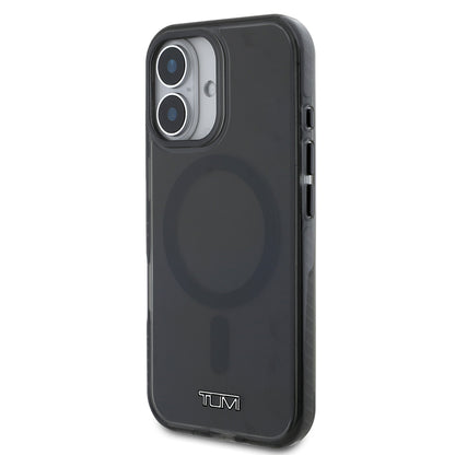 Apple iPhone 16 Kılıf TUMI Orjinal Lisanslı M-safe Şarj Özellikli Airbagli Transparan Kapak