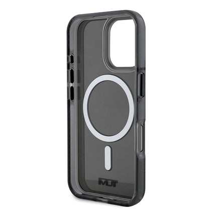 Apple iPhone 16 Kılıf TUMI Orjinal Lisanslı M-safe Şarj Özellikli Airbagli Transparan Kapak