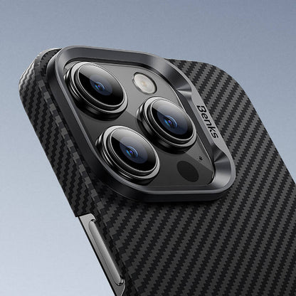 Apple iPhone 16 Plus Kılıf Benks M-safe Şarj Özellikli Magnetik ArmorAir 600D Kevlar Fiber Kapak