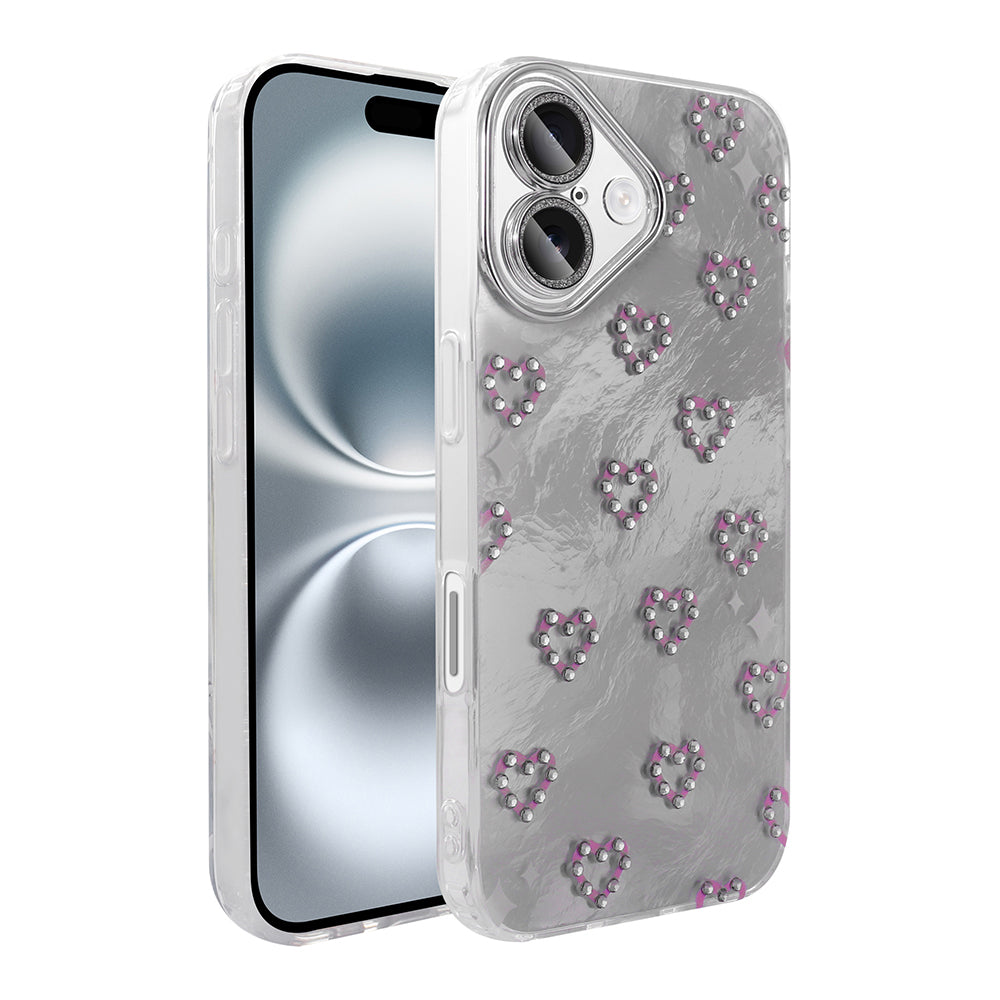 Apple iPhone 16 Plus Kılıf Kamera Korumalı Figürlü Zore Ponti Silikon Kapak