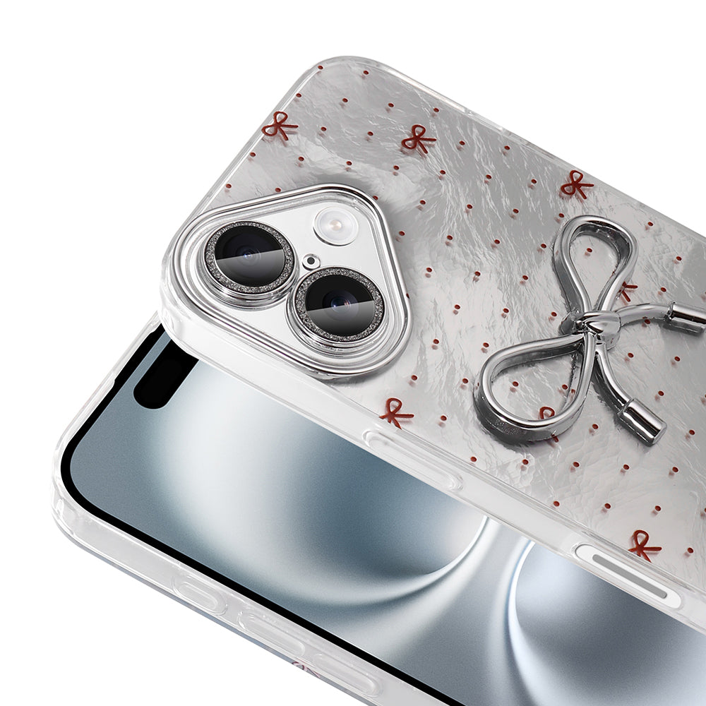 Apple iPhone 16 Plus Kılıf Kamera Korumalı Figürlü Zore Ponti Silikon Kapak