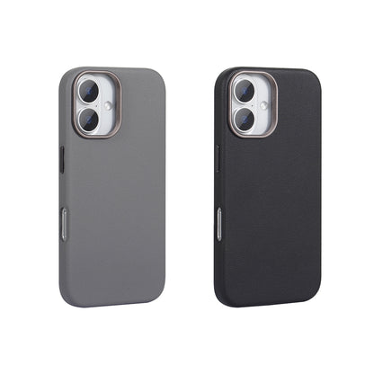 Apple iPhone 16 Plus Kılıf M-safe Şarj Özellikli PU Deri Zore Adora Kapak