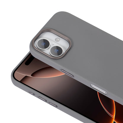 Apple iPhone 16 Plus Kılıf M-safe Şarj Özellikli PU Deri Zore Adora Kapak