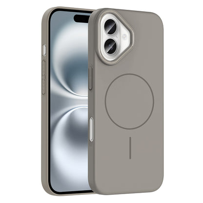 Apple iPhone 16 Plus Kılıf M-safe Şarj Özellikli Zore Ruby Sert Kapak