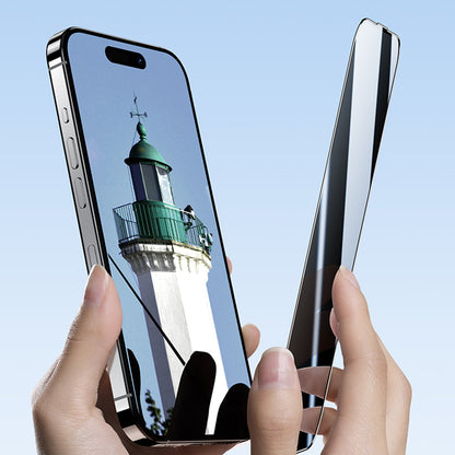 Apple iPhone 16 Pro Benks Ultra İnce Kenarlı Privacy Hayalet Ekran Koruyucu + Kolay Uygulama Aparatlı