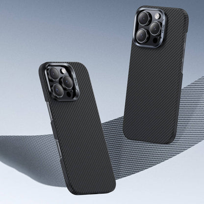 Apple iPhone 16 Pro Kılıf Benks M-safe Şarj Özellikli Magnetik ArmorAir 600D Kevlar Fiber Kapak