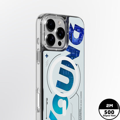 Apple iPhone 16 Pro Kılıf M-safe Şarj Özellikli Airbagli Çift Katmanlı Youngkit Future Streamer Serisi Kapak