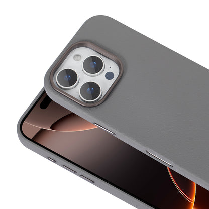 Apple iPhone 16 Pro Kılıf M-safe Şarj Özellikli PU Deri Zore Adora Kapak